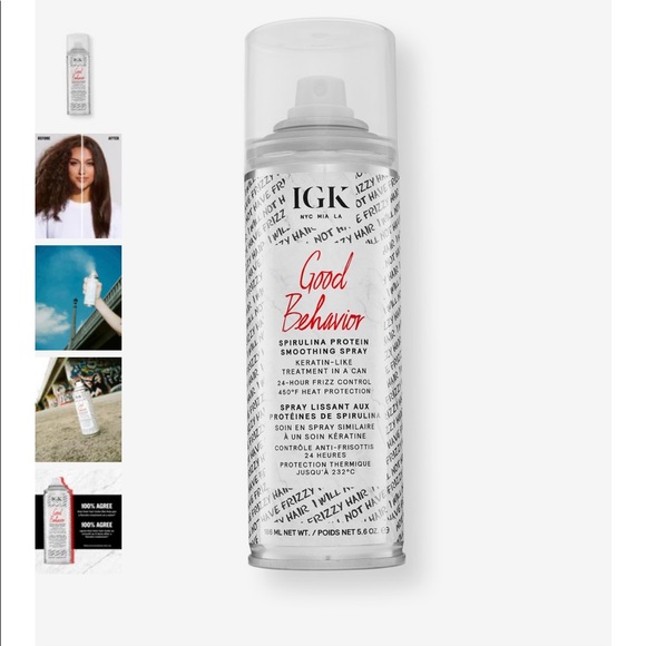 igk good behavior smoothing spray